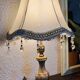 Lampe de table vintage en onyx et laiton, Italie