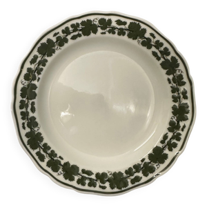 assiette Meissen ''Weinlaub