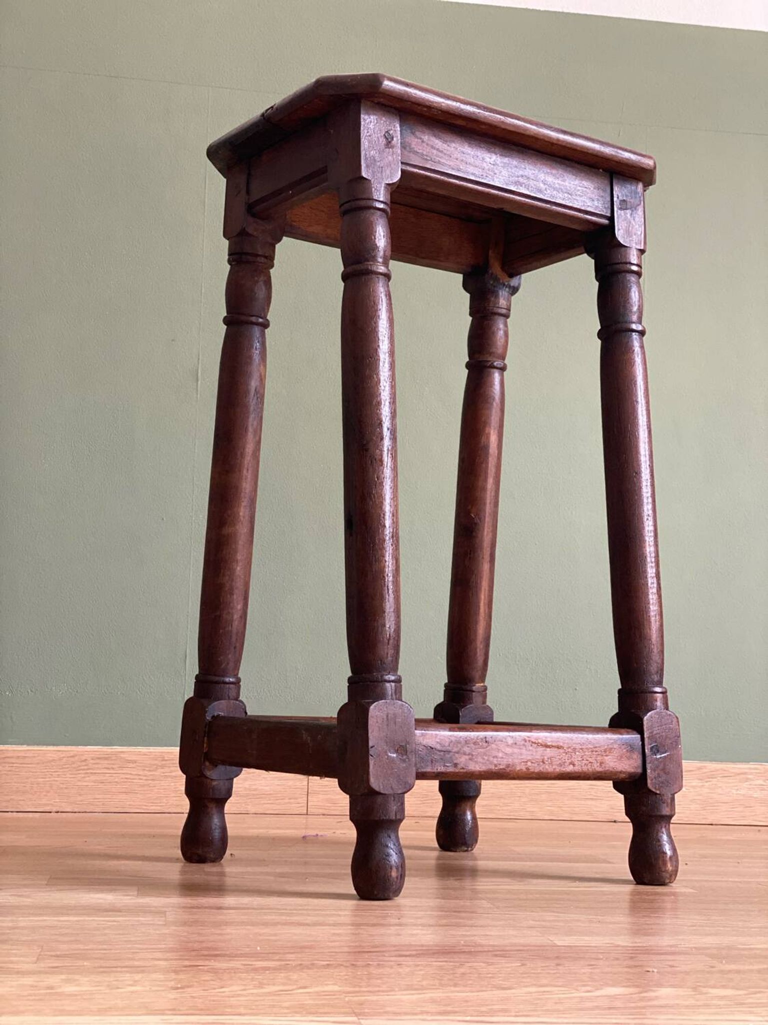 Antique wooden stool
