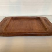 Small teak wood tray