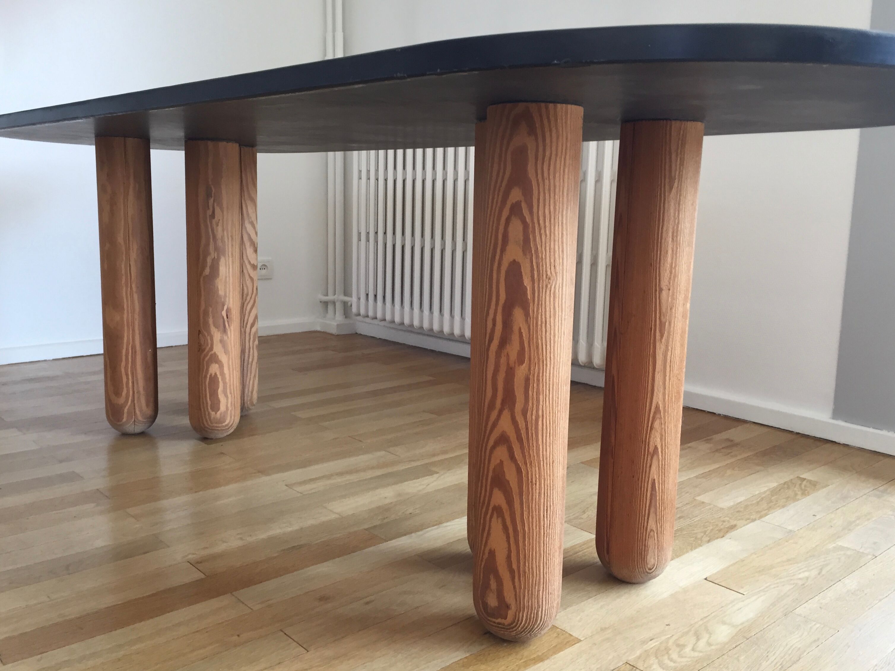 Dining table tray slate