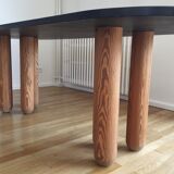 Dining table tray slate