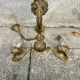 Antique Louis XV style chandelier in gilded bronze