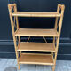 Vintage rattan shelf