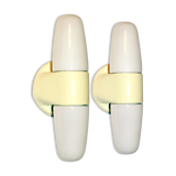 Pair of sconces by Wilhelm Wagenfeld for Lindner Germany 1950