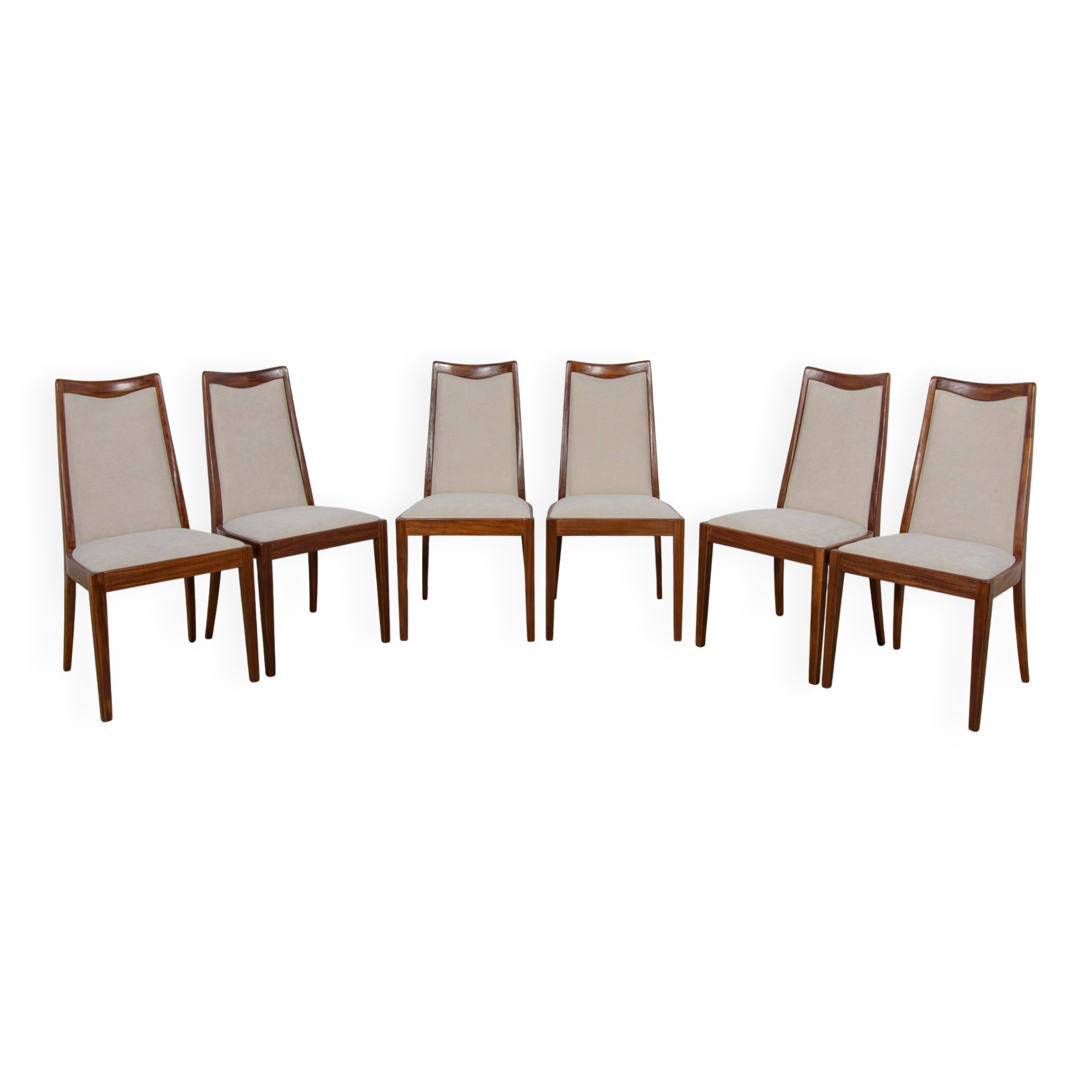 Mid-Century Teak Dining Chairs by Leslie Dandy for G-Plan, United Knigdom,
