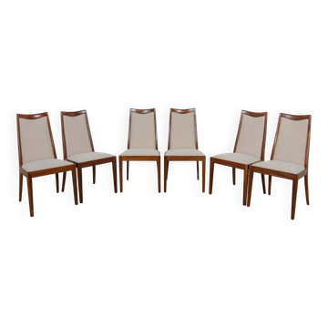 Chaises de salle à manger en teck de style Mid-Century par Leslie Dandy pour G-Plan, Royaume-Uni,