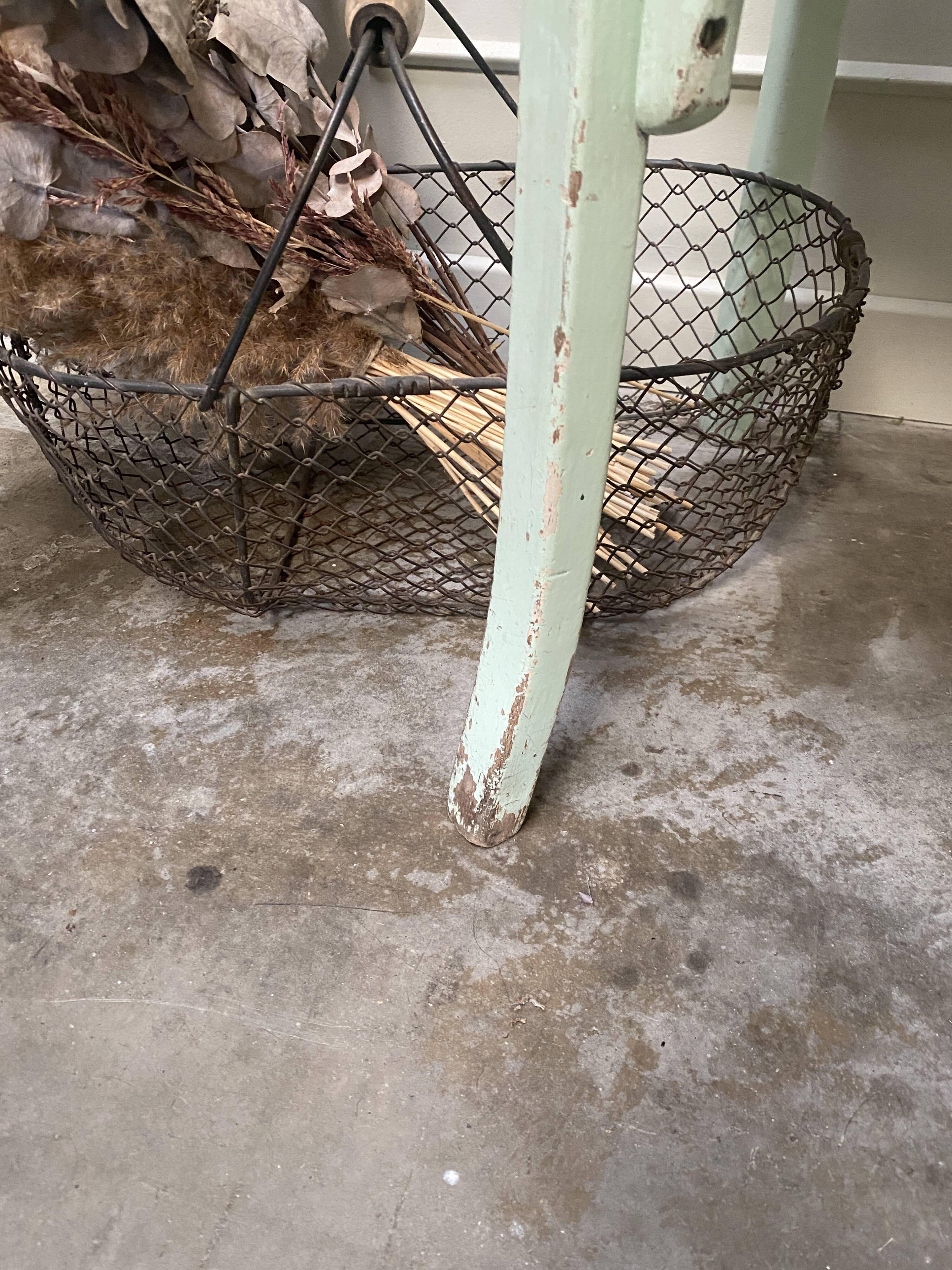 Chaise bistrot vert mint