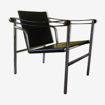 Leather armchair design 1980
