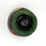Ronéo black enamelled ceramic pocket emptier by Jean Kounietz