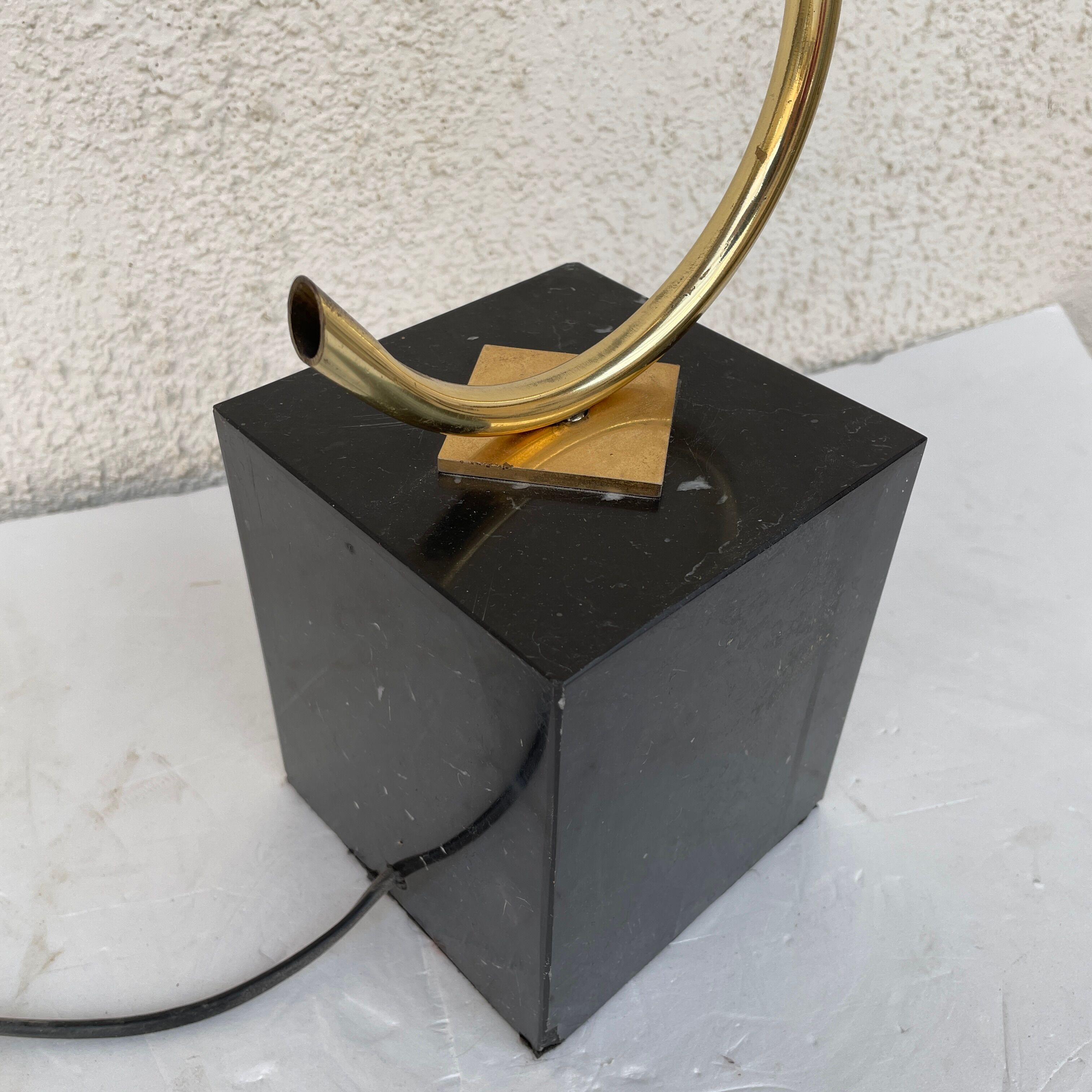 golden flower lamp design 1970