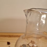 Vintage blown glass carafe