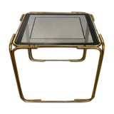 Gold metal sofa tip, 1970