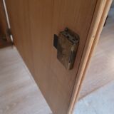 Buffet in rattan and vintage split bamboo