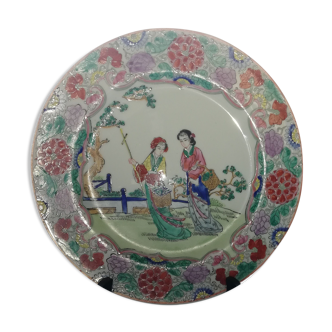 Hand decorated plate China