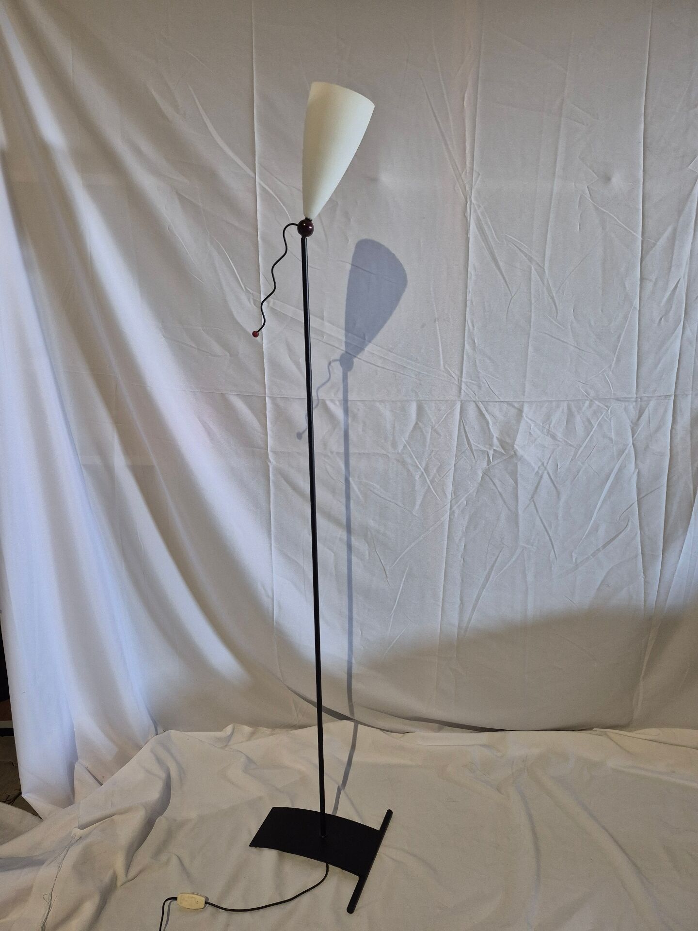 Postmodern 180 cm floorlamp 1990s dutch design herda