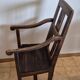 Fauteuil Noyer Rustique fin XIX eme siecle
