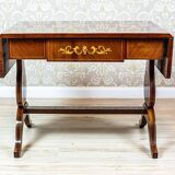 Antique Biedermeier Living Room Set, 1890s, Set of 7