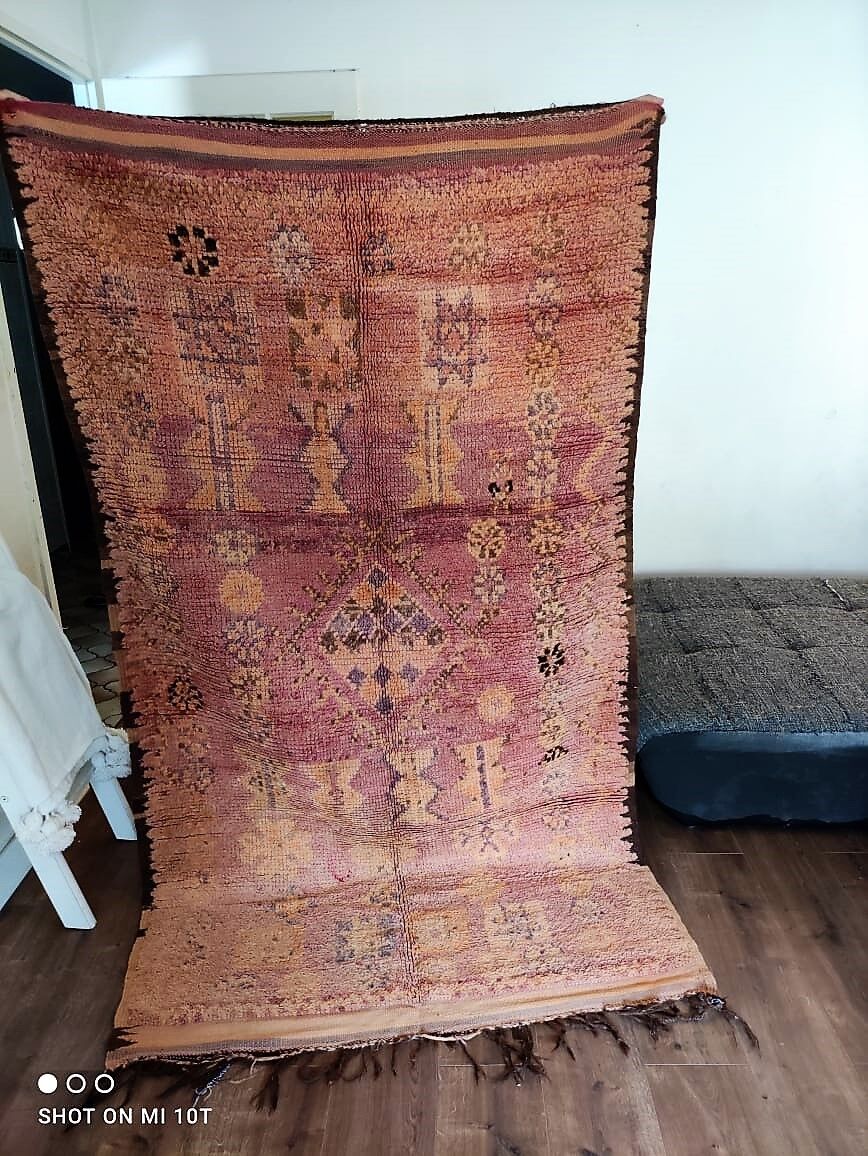 Tapis berbere beni mguild 2m35 sur 1m20