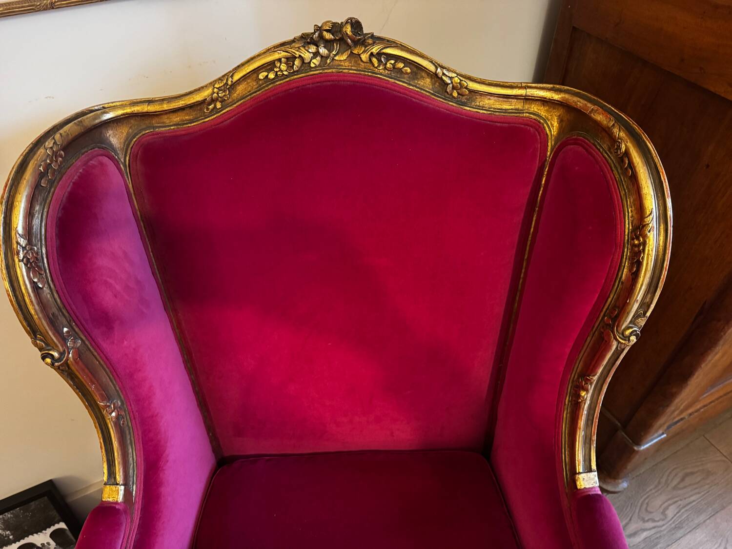 Louis XV style bergère