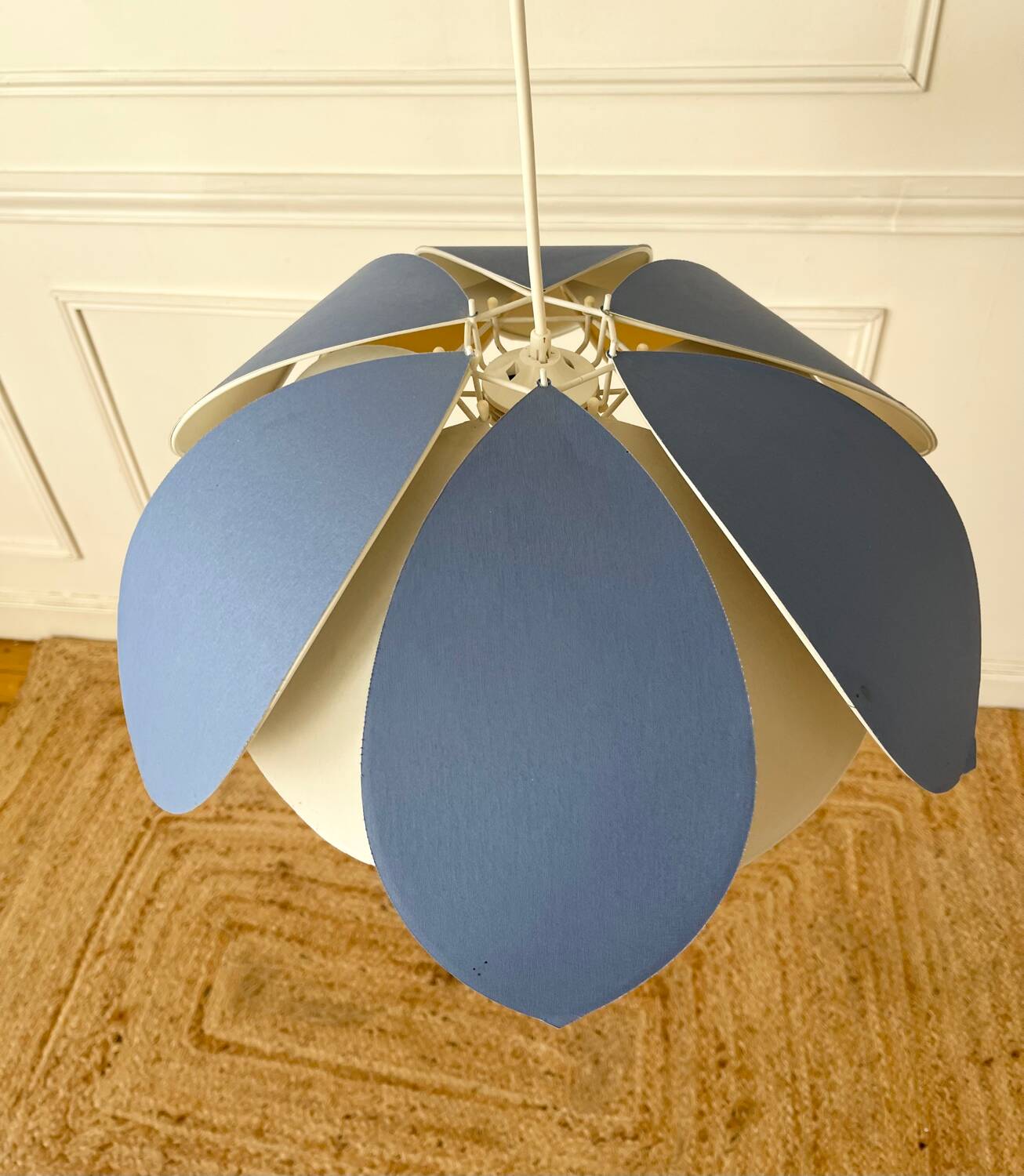 Vintage Lotus pendant light 70s