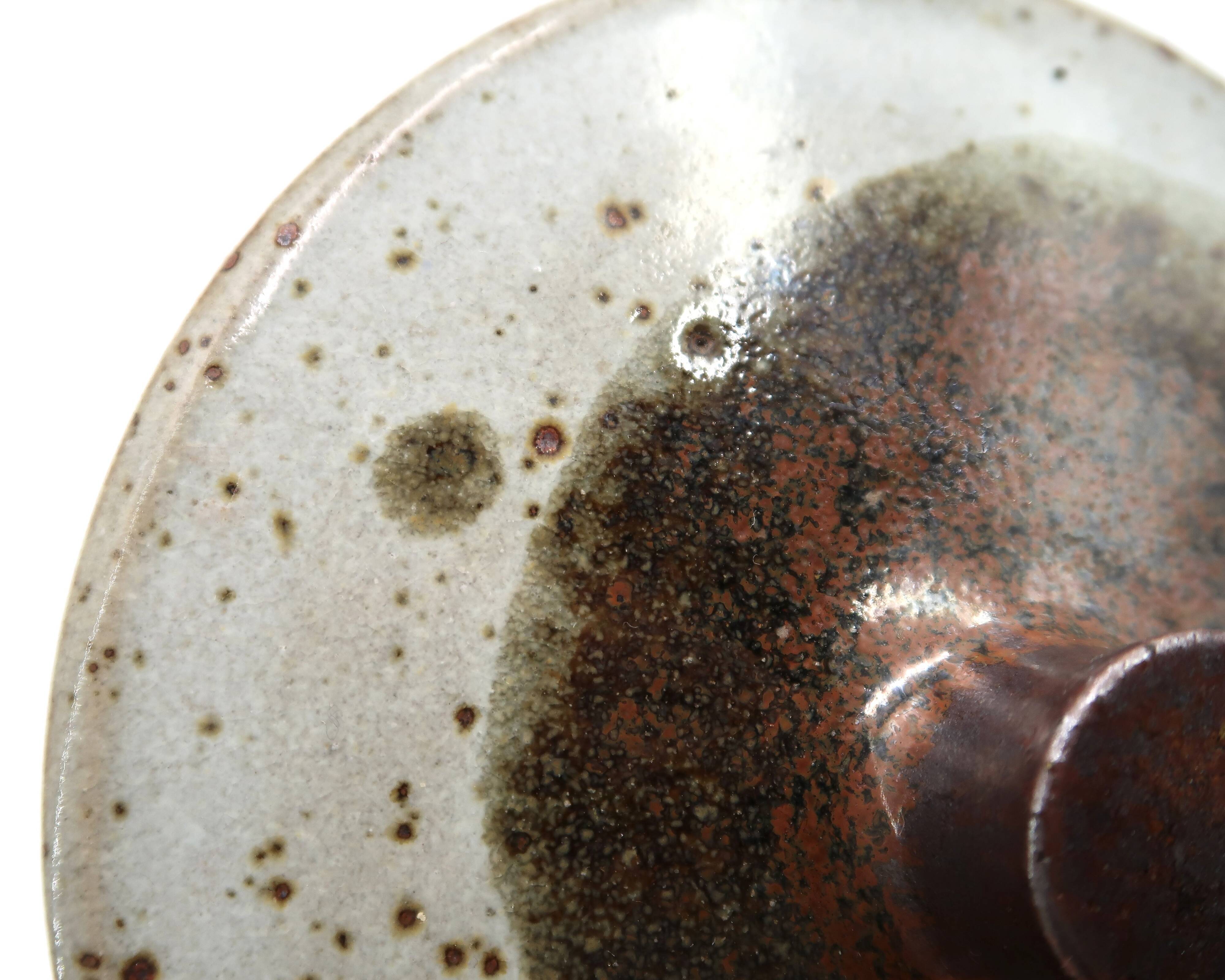 Ceramic tobacco jar by Uwe Krause, 1970s