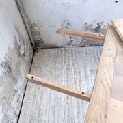 Solid oak farmhouse table with extensions (190-280cm) 1950
