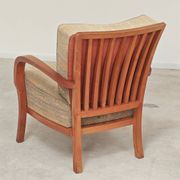Paire de fauteuils Krasna Jizba Art déco bois massif