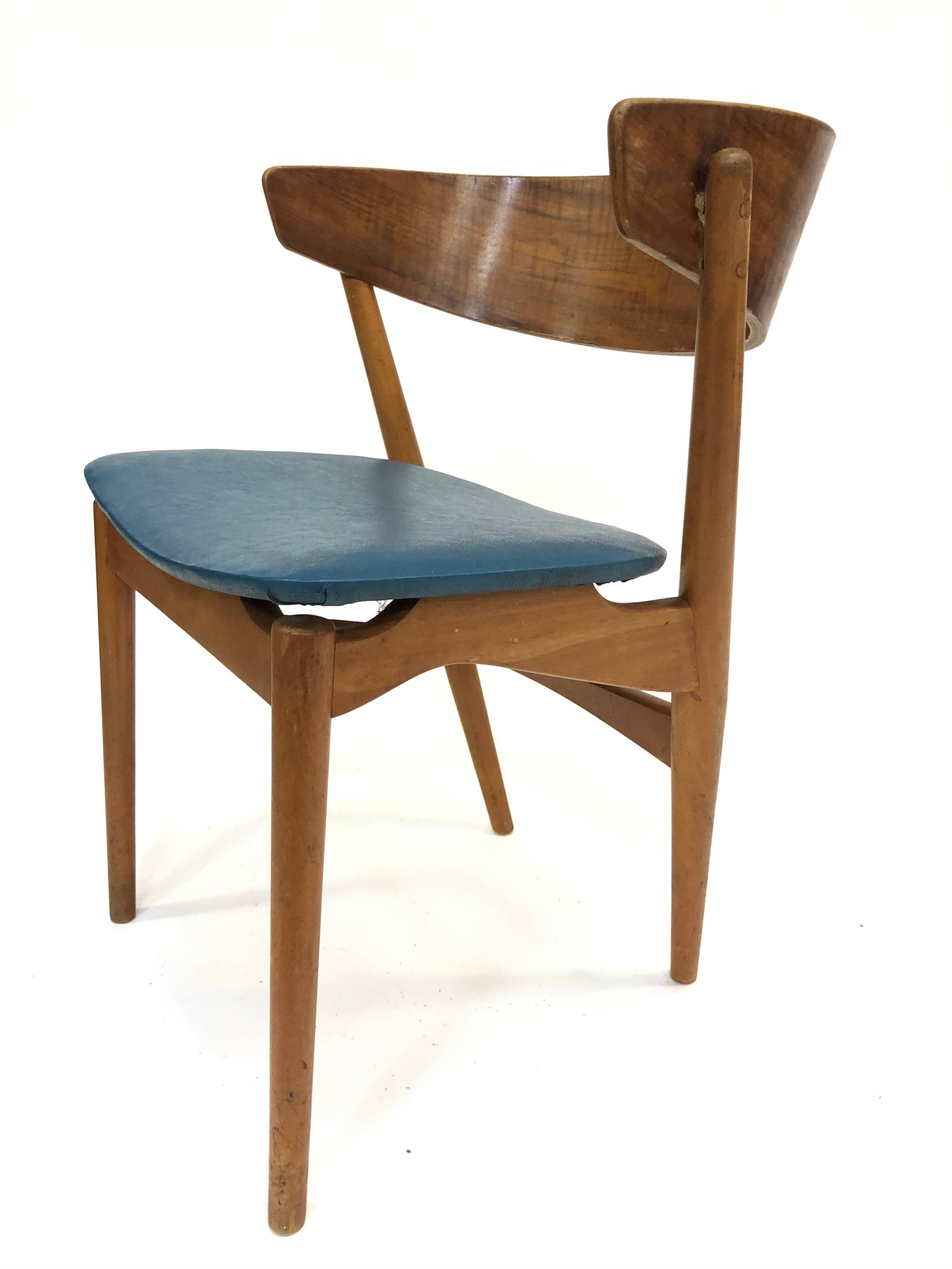 Vintage chair Helge Sibast Model No. 7 teak