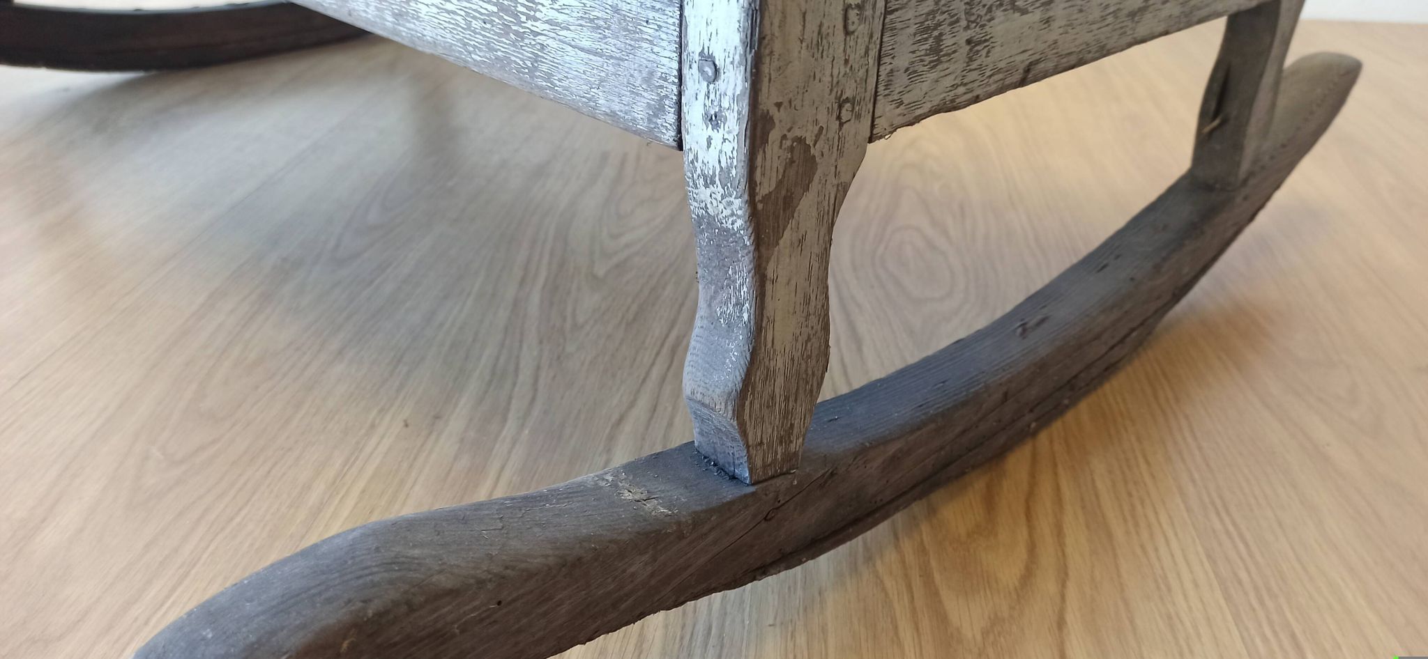 Old, antique cradle.