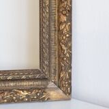 Old frame with gilded moldings