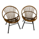 Set of 2 Dirk Rohe Noordewolde armchairs from the 60s