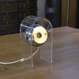 Vintage Italian design table lamp Eyeball 1970s