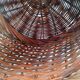 Cache pot 43 cm panier rotin vintage ep 1960