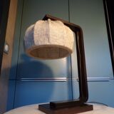 Scandinavian wooden lamp