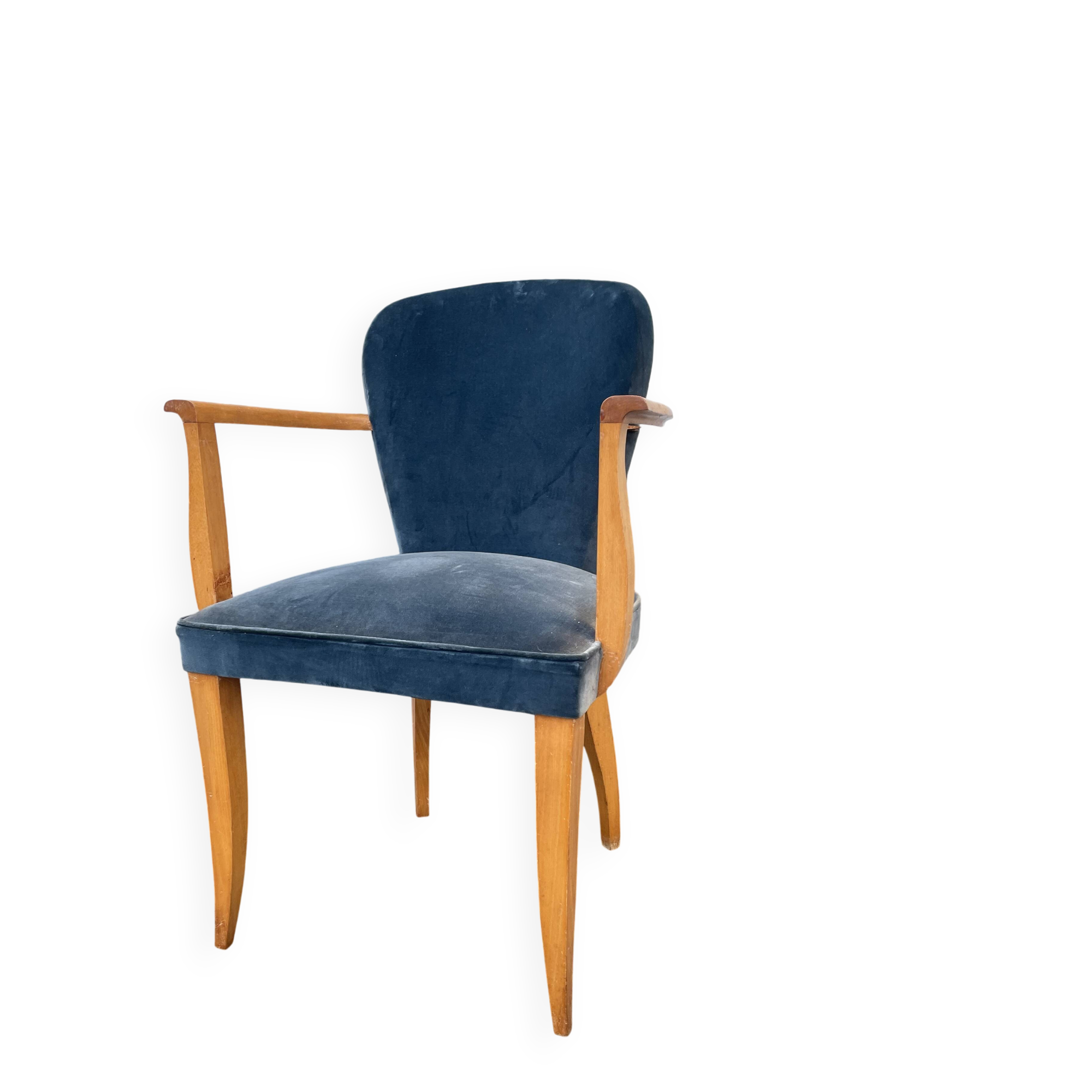 Fauteuil bridge année 40