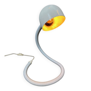 Lampe vintage 'Snake' – Blanche