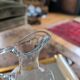 Cut glass carafe – 1960s