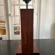 70s wooden lamp