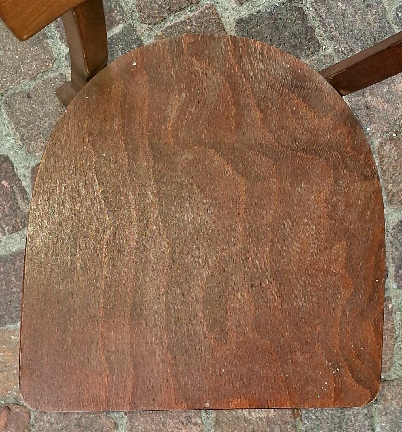 Brown beech bistro bar restaurant chair