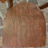 Brown beech bistro bar restaurant chair