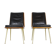 Pair of Boomerang Easy Chair by Hans Mitzlaff for Eugen Schmidt in Leather