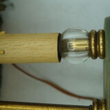 Petite lamp bouillotte in tole.