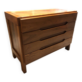Vintage elm chest of drawers from Maison Regain
