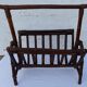 Vintage rattan magazine holder