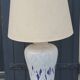 Lamp from the house Le Dauphin in ceramic and gilded brass