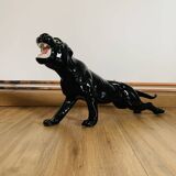 Ceramic black panther from Monaco