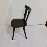 Antique bistro chairs in solid oak wood