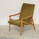 Pair of light green armchairs by Jiri Jiroutek for Interier Praha, 1960