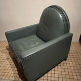 Pair of Yves Harvard Club Armchairs Architectural Model